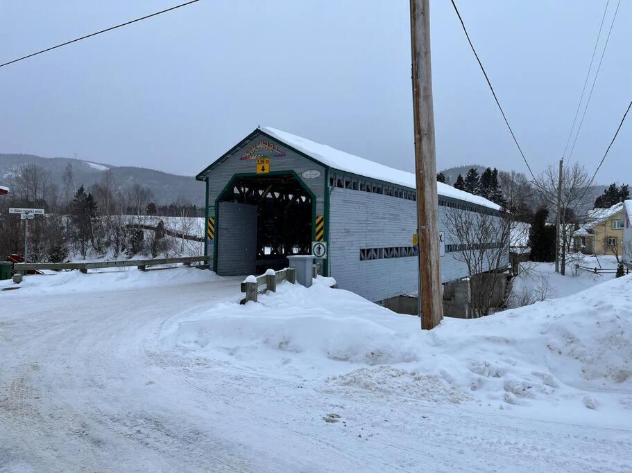 Appartement Mont Edouard, Hebergement Paisible A La Montagne LʼAnse-Saint-Jean Exterior foto